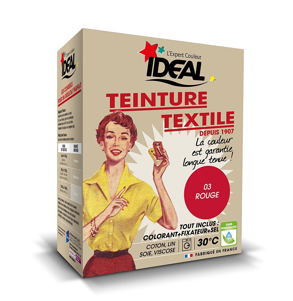 Teinture Tomate cerise/rouge 350 g - IDEAL